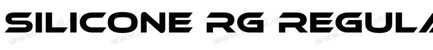 Silicone Rg Regular字体转换